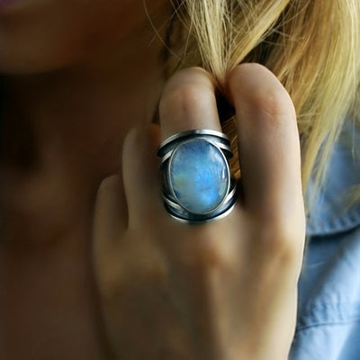 Magical Moonstone Ring