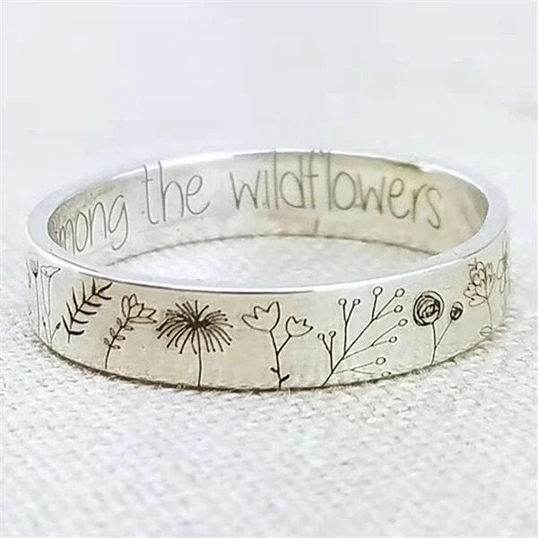 Whimsical Dandelion Blossom Ring