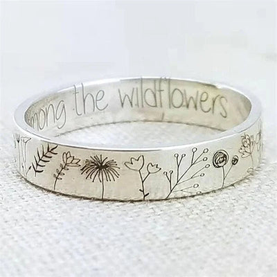 Whimsical Dandelion Blossom Ring