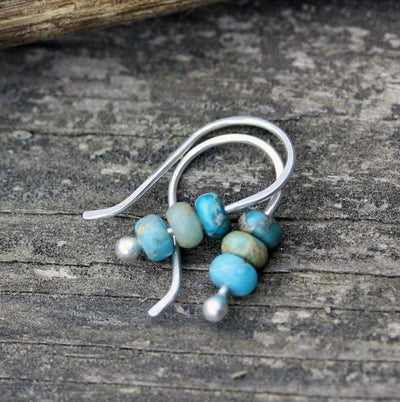 Yuna - Retro Turquoise Earrings