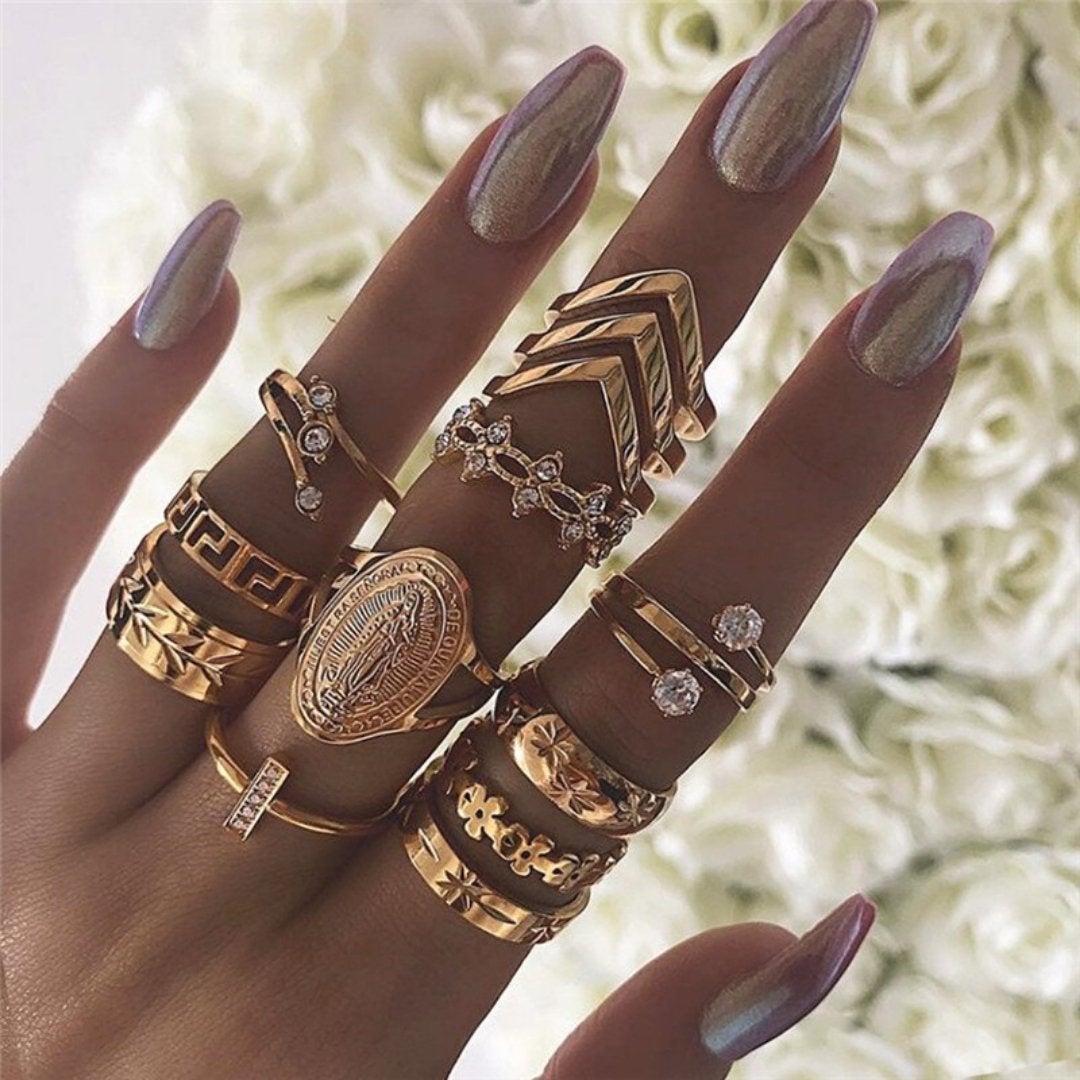 Vintage Unique Ring Set