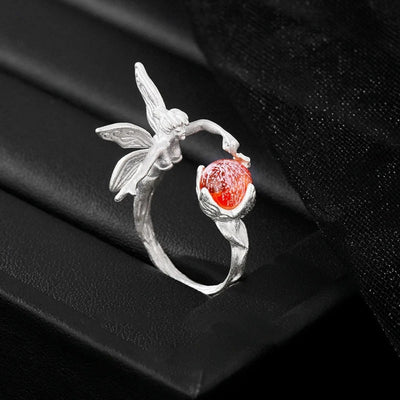 Oak Leaf & Acorn Sterling Silver Ring