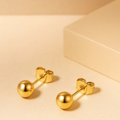 Have a ball studs | Gold