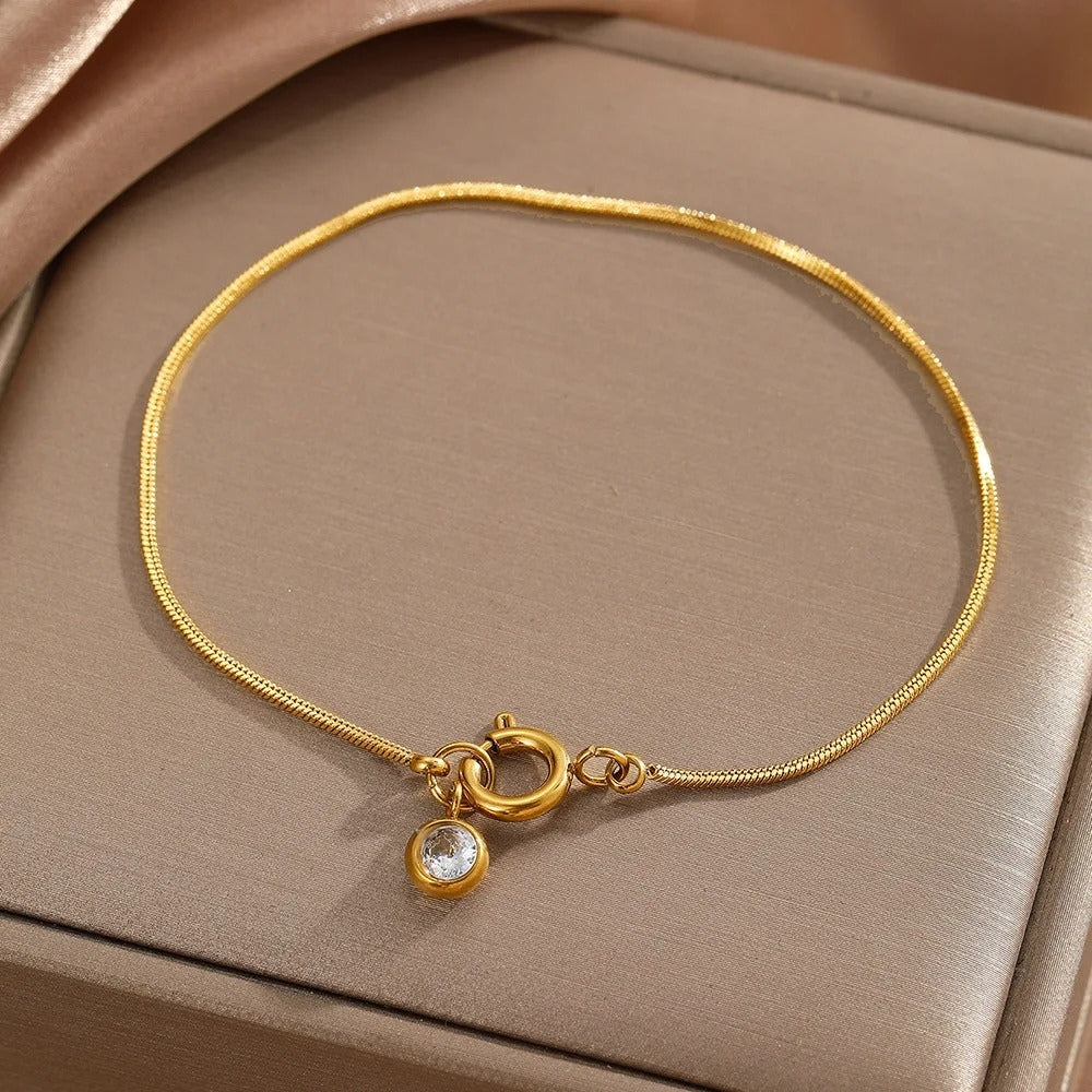 Golden Acorn Bracelet