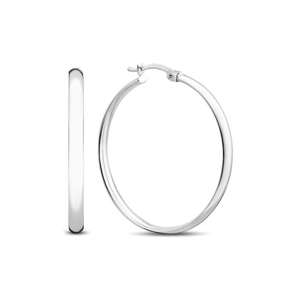 Noa Serane Earrings | White Gold