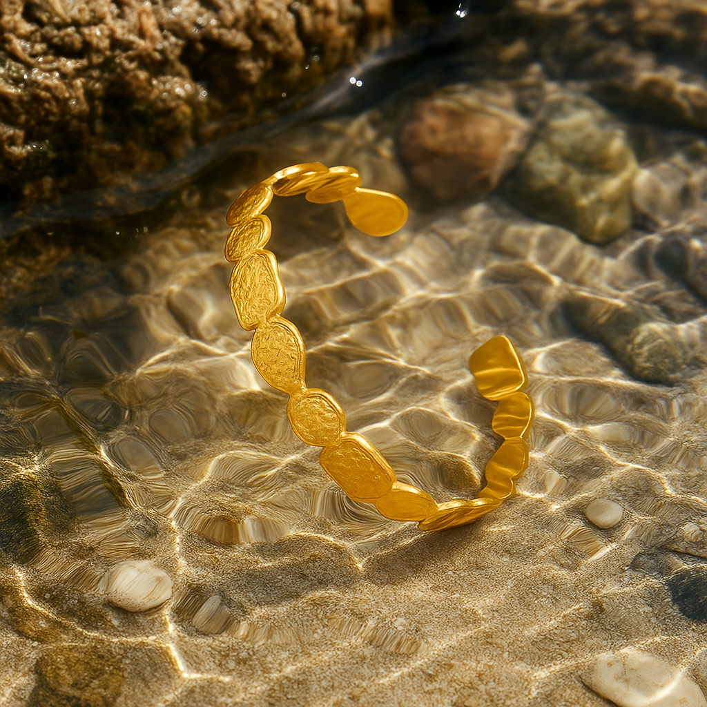 Ariel | Golden sand reflections