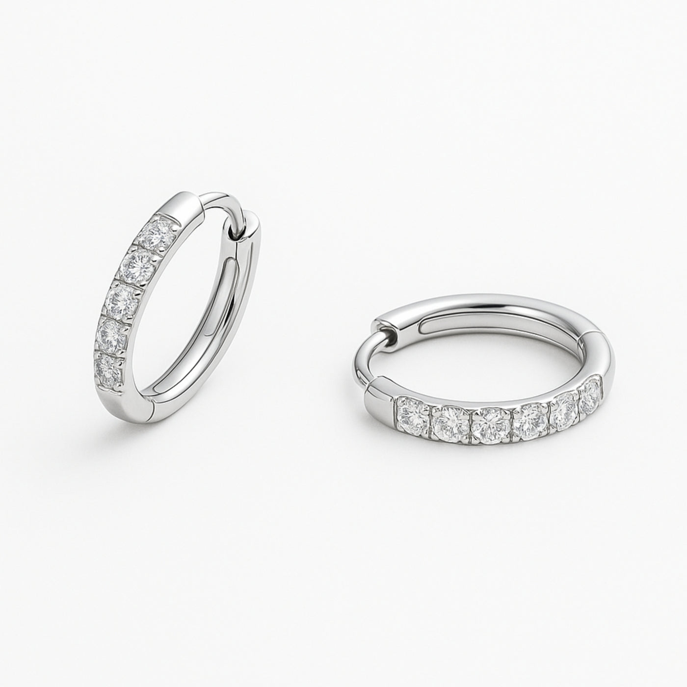 Eternity Hoop Earrings