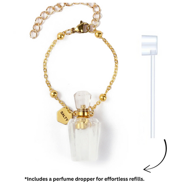 Howlite Perfume Bottle Charm