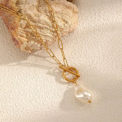 Artemia | Necklace with Pearl Pendant