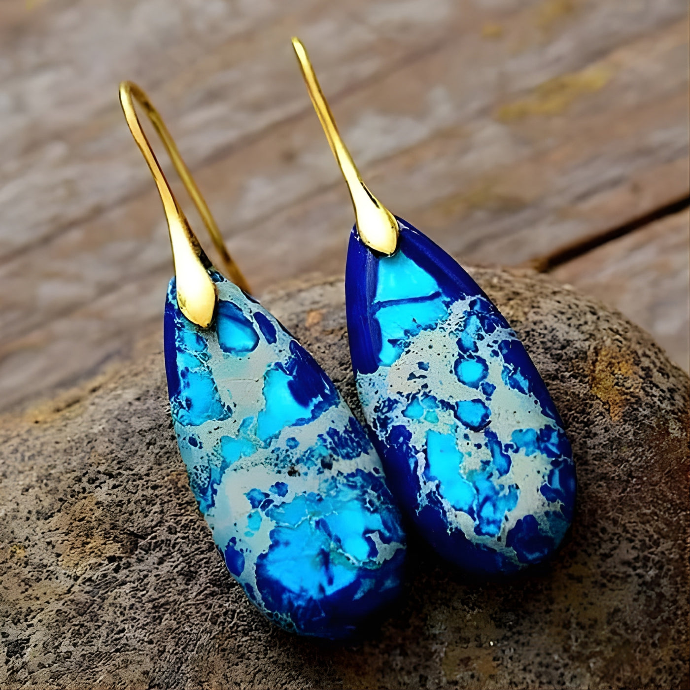 Lunarea – Blue Lagoon Earrings