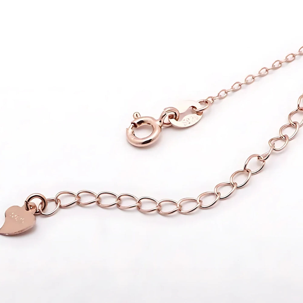 Handmade Copper Oak Leaf Necklace