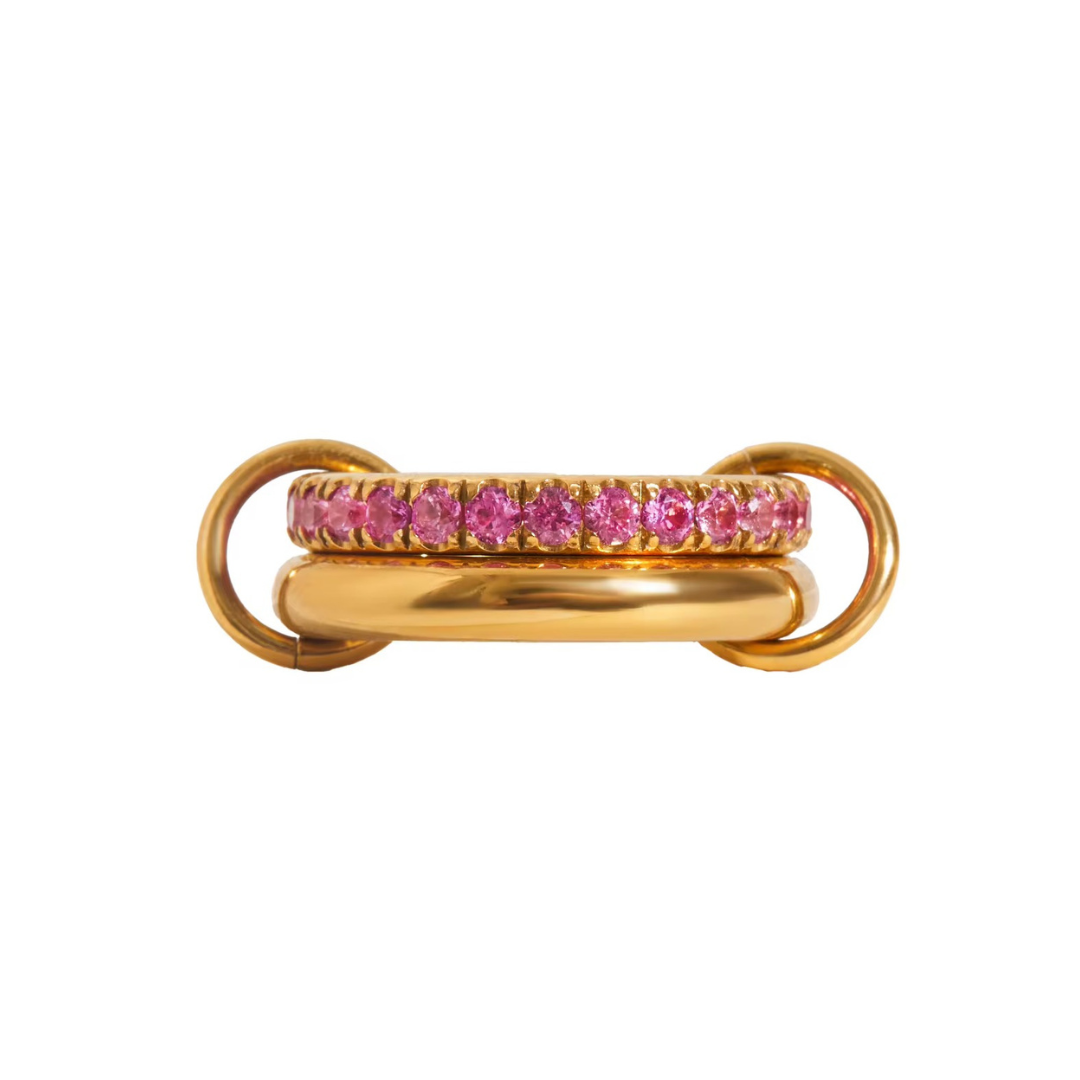 Pink Stack It Ring