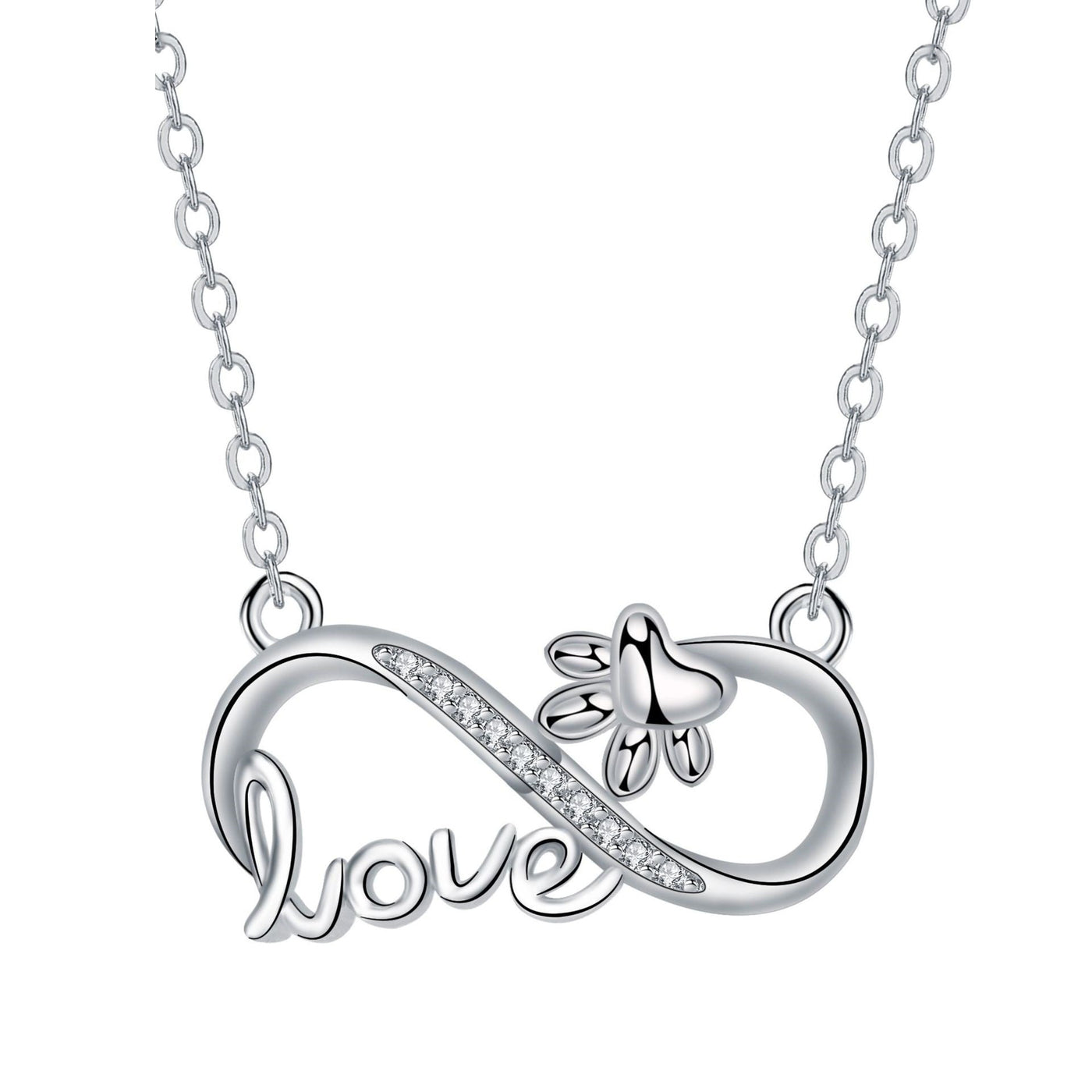 Forever Connected - Paw Infinity Necklace