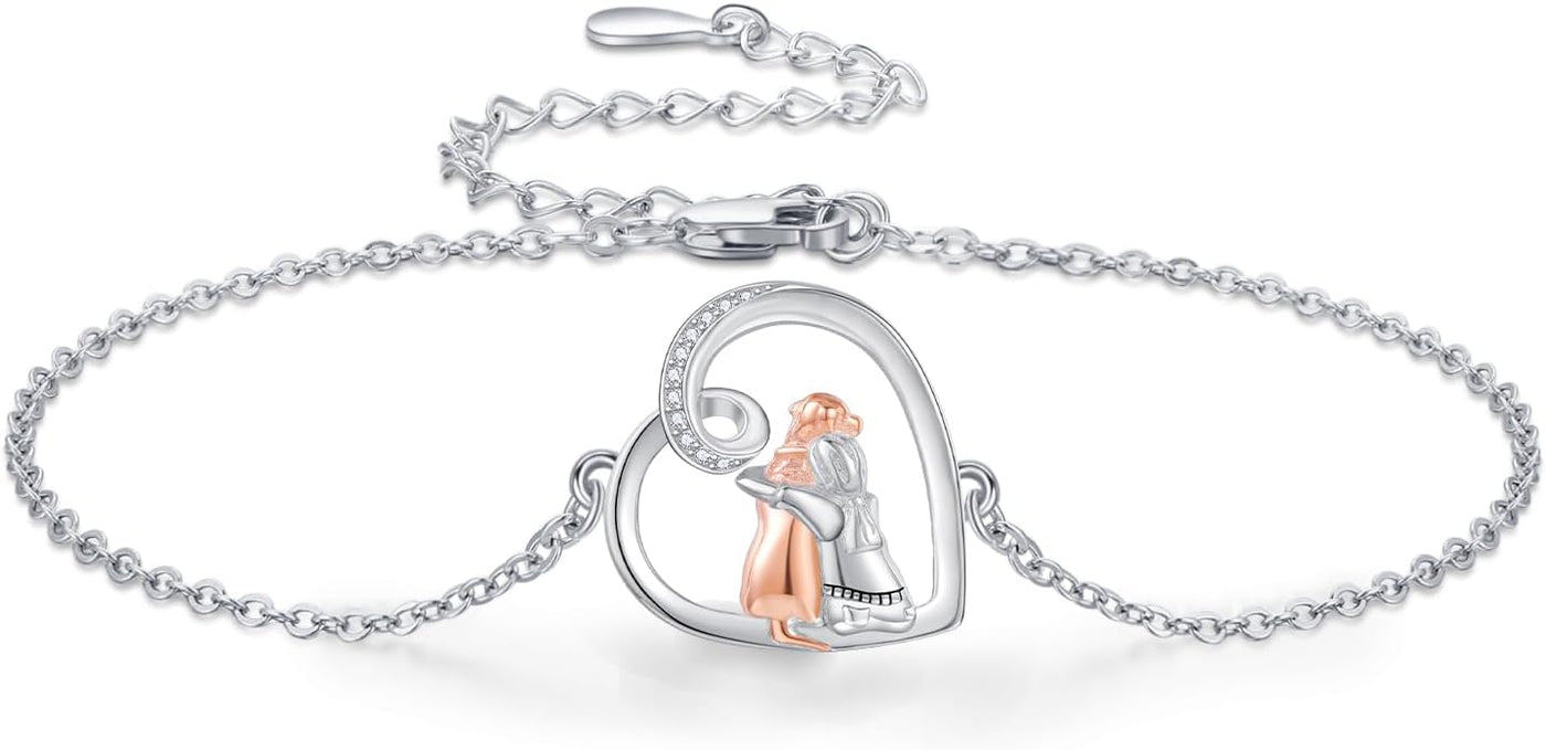 Adjustable Dog-Themed Friendship Bracelet