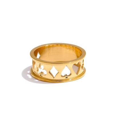 Poker Gold Ring