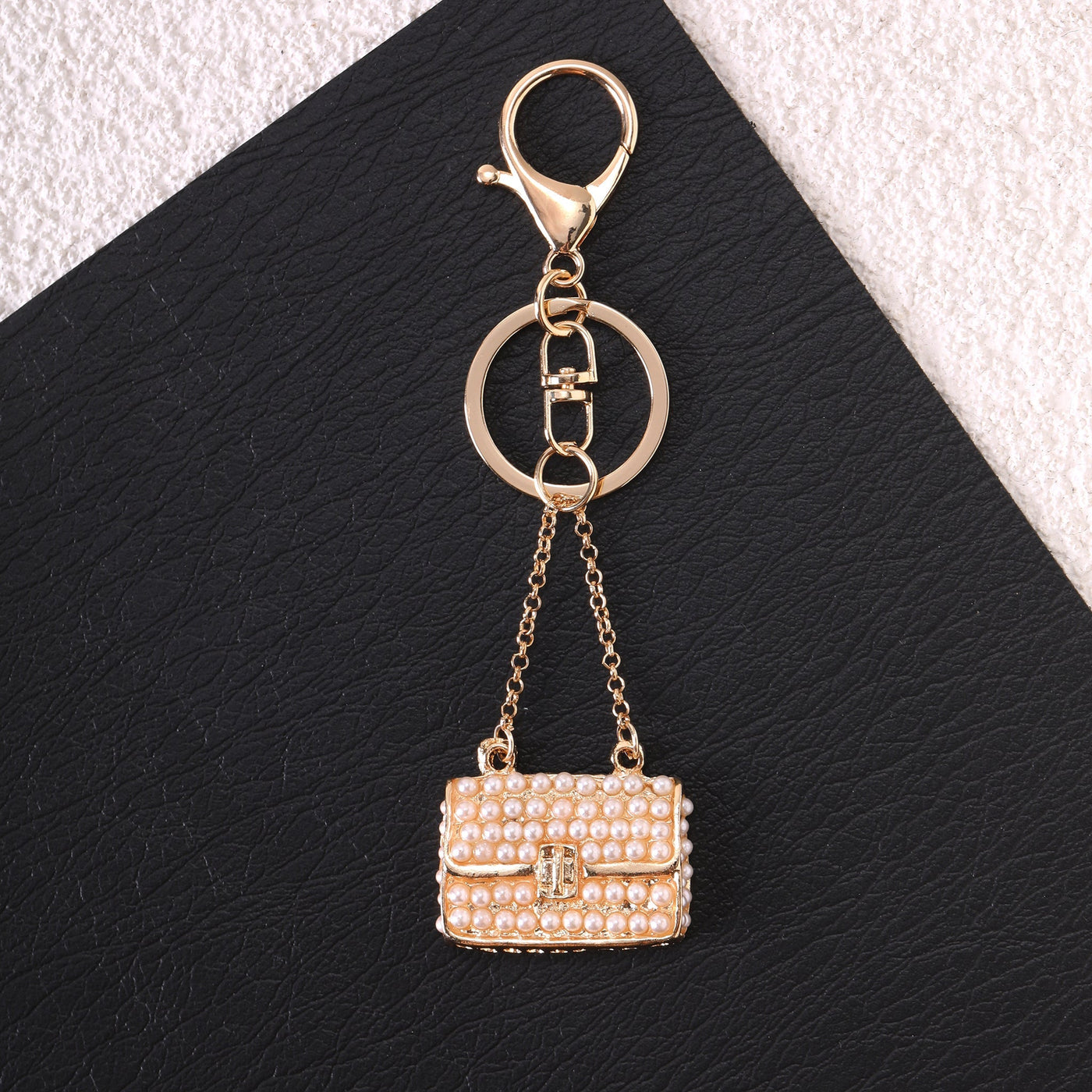 Pearl Clutch Bag Charm