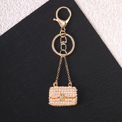 Pearl Clutch Bag Charm
