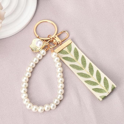 Pearl Whimsy Tassel Bag Charm