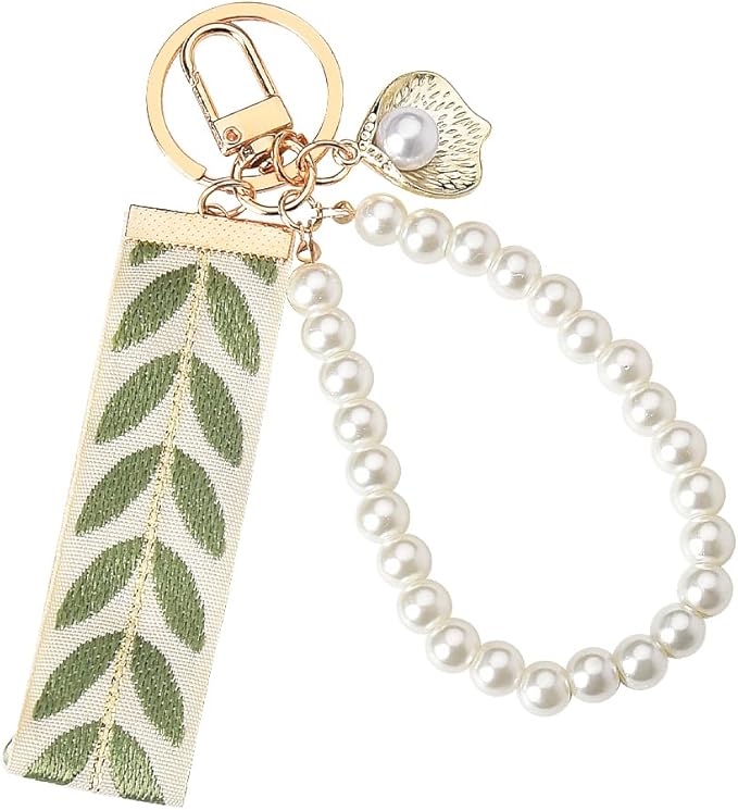 Pearl Whimsy Tassel Bag Charm