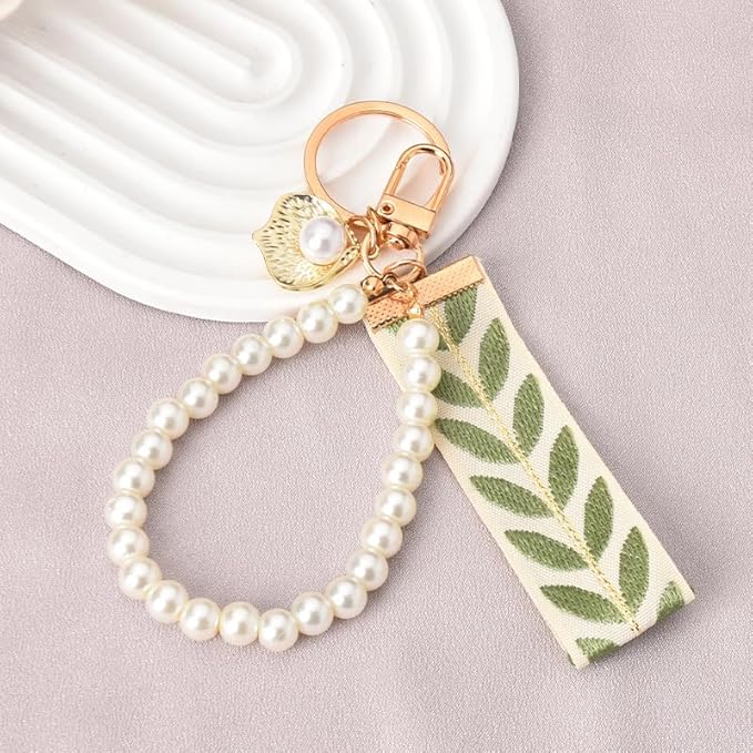 Pearl Whimsy Tassel Bag Charm