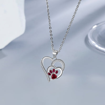 Cute Paw Print Necklace