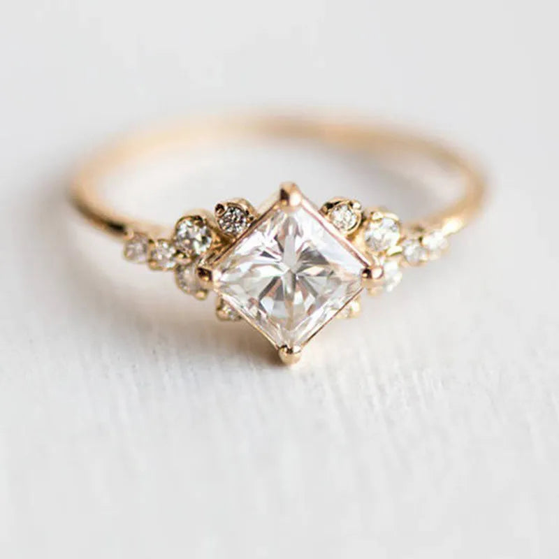 Karen - Graceful Delysian Crown Ring