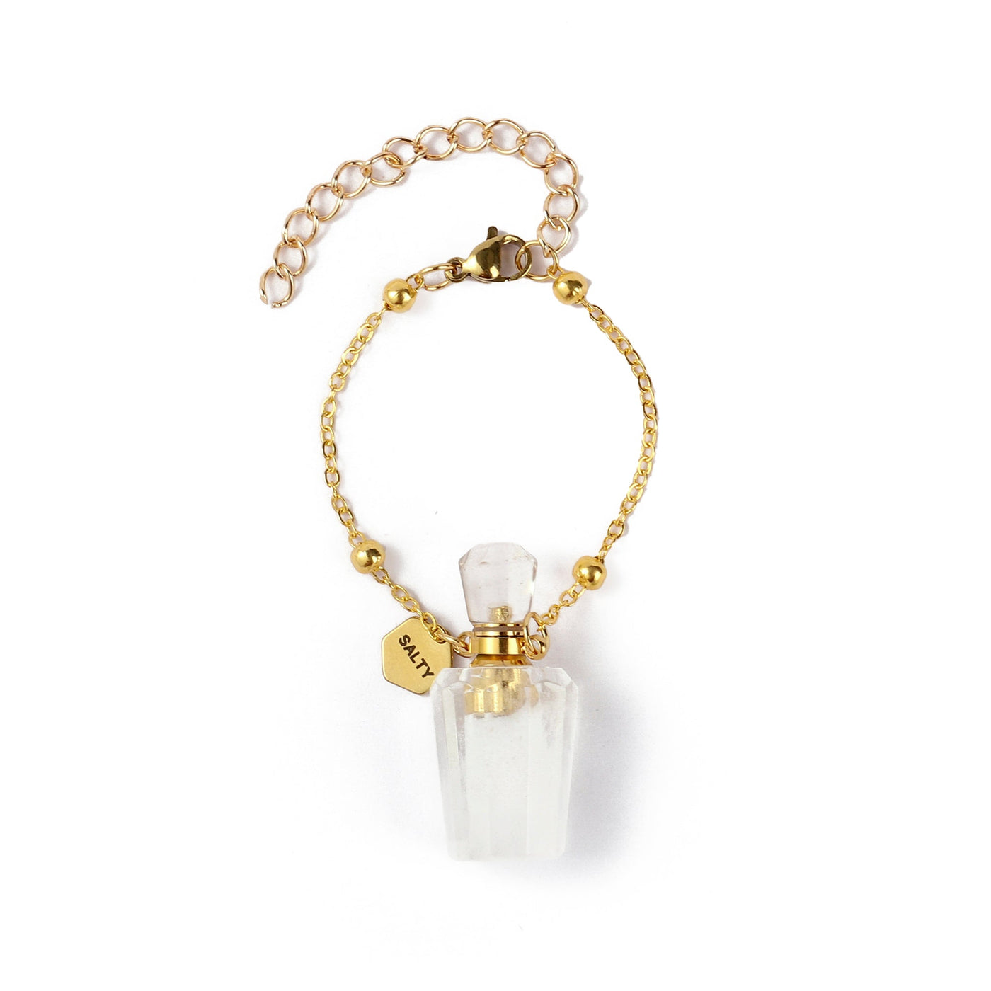 Howlite Perfume Bottle Charm