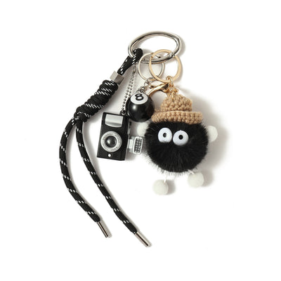 Mini Magic 8-Ball Crochet Beauty Bag Charm