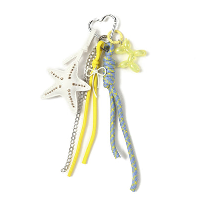 The Multi Starrer Keyring Bag Charm