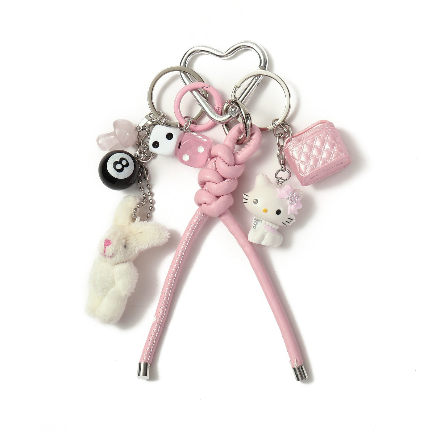 Hello Kitty Mini Vanity Bag Charm & Accessories