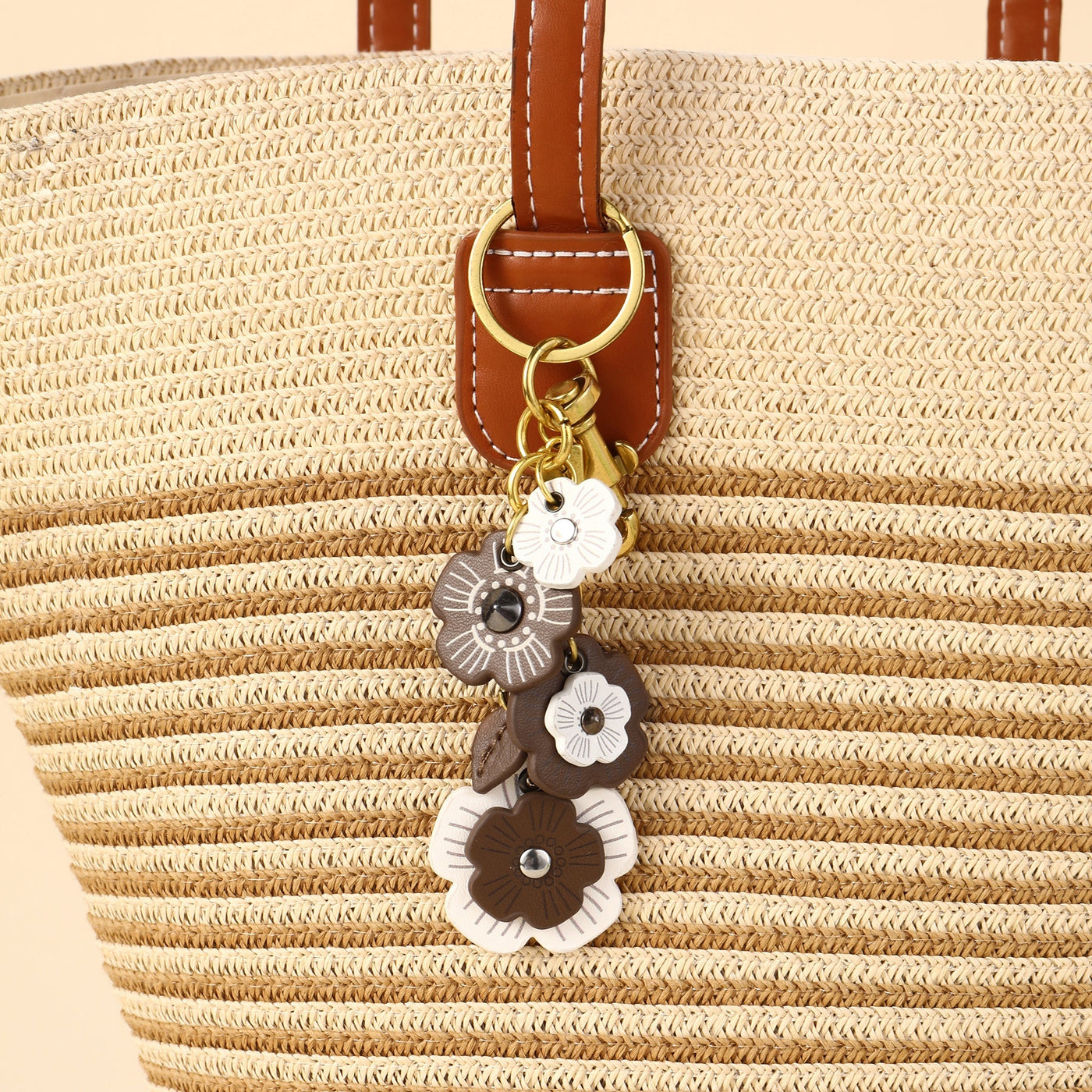 Mini Floral Bag Charm