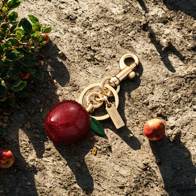 Red Apple Bag Charm