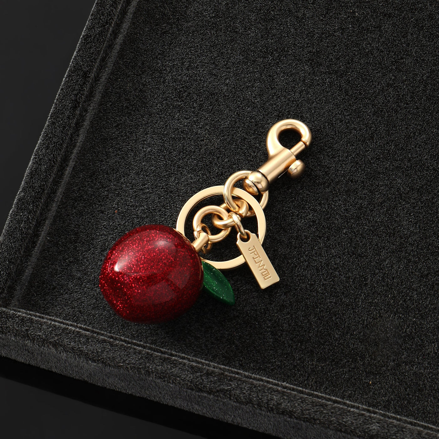 Red Apple Bag Charm