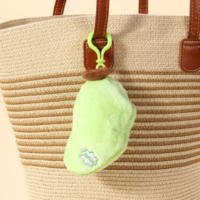 Kawaii Hideaway Plushy Zipper Bag Charm