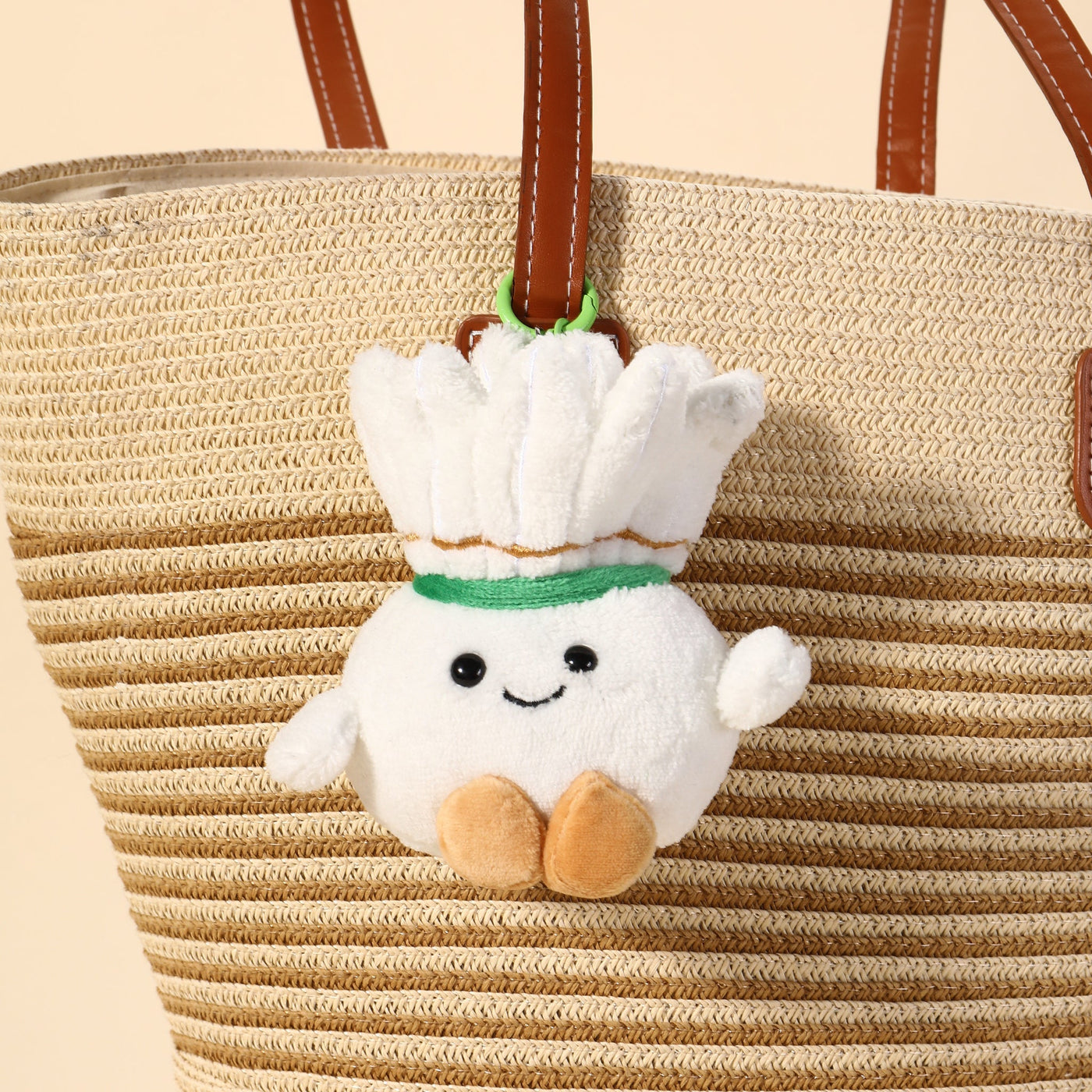 Cute Plush Shuttlecock Bag Charm