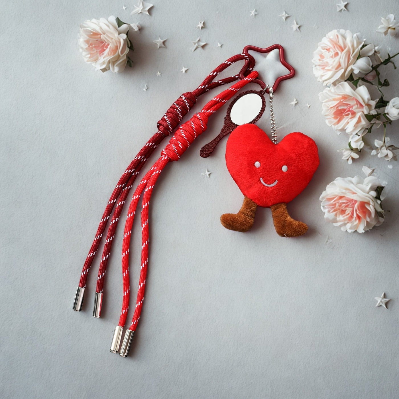 Love Bag Heart Purse Charm