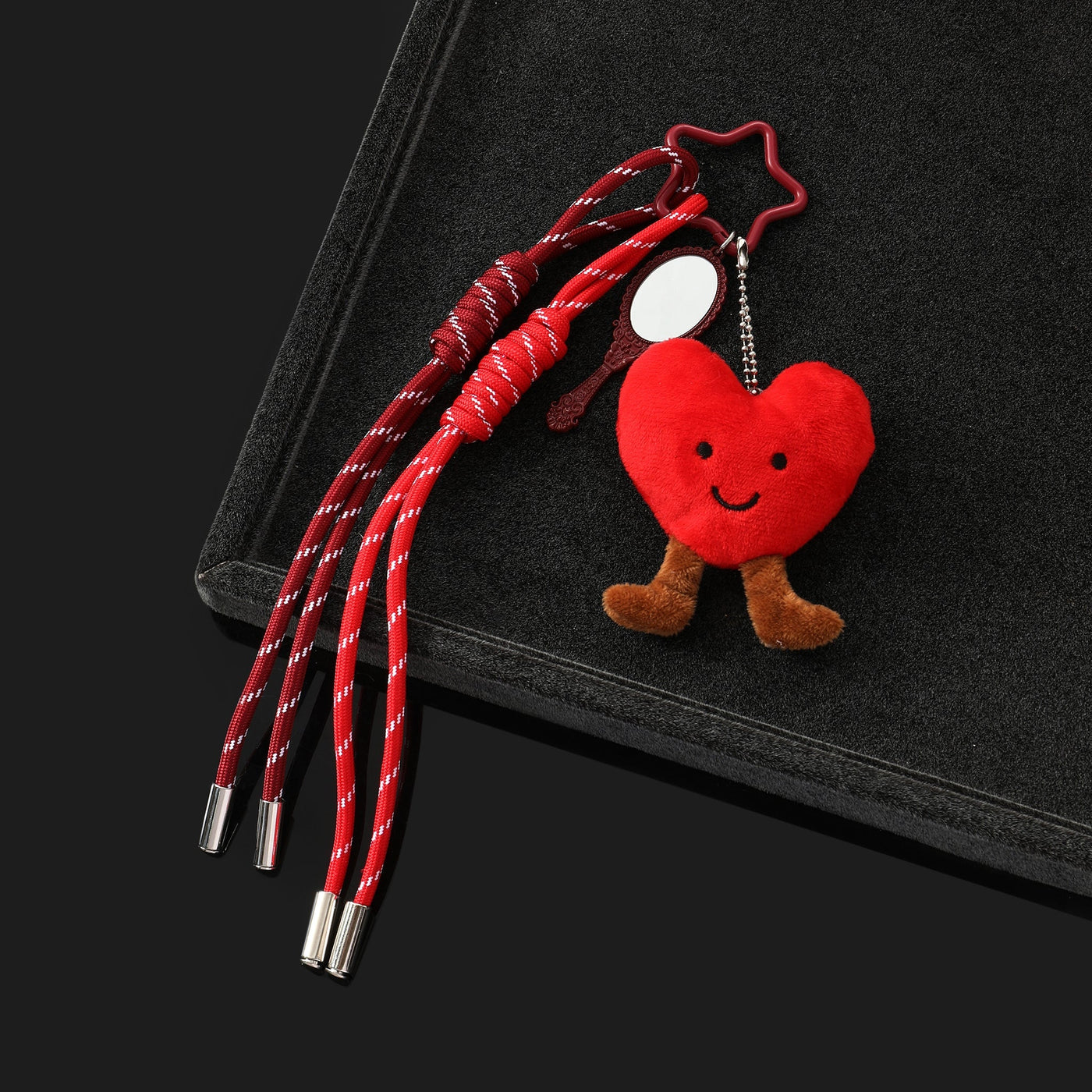 Love Bag Heart Purse Charm