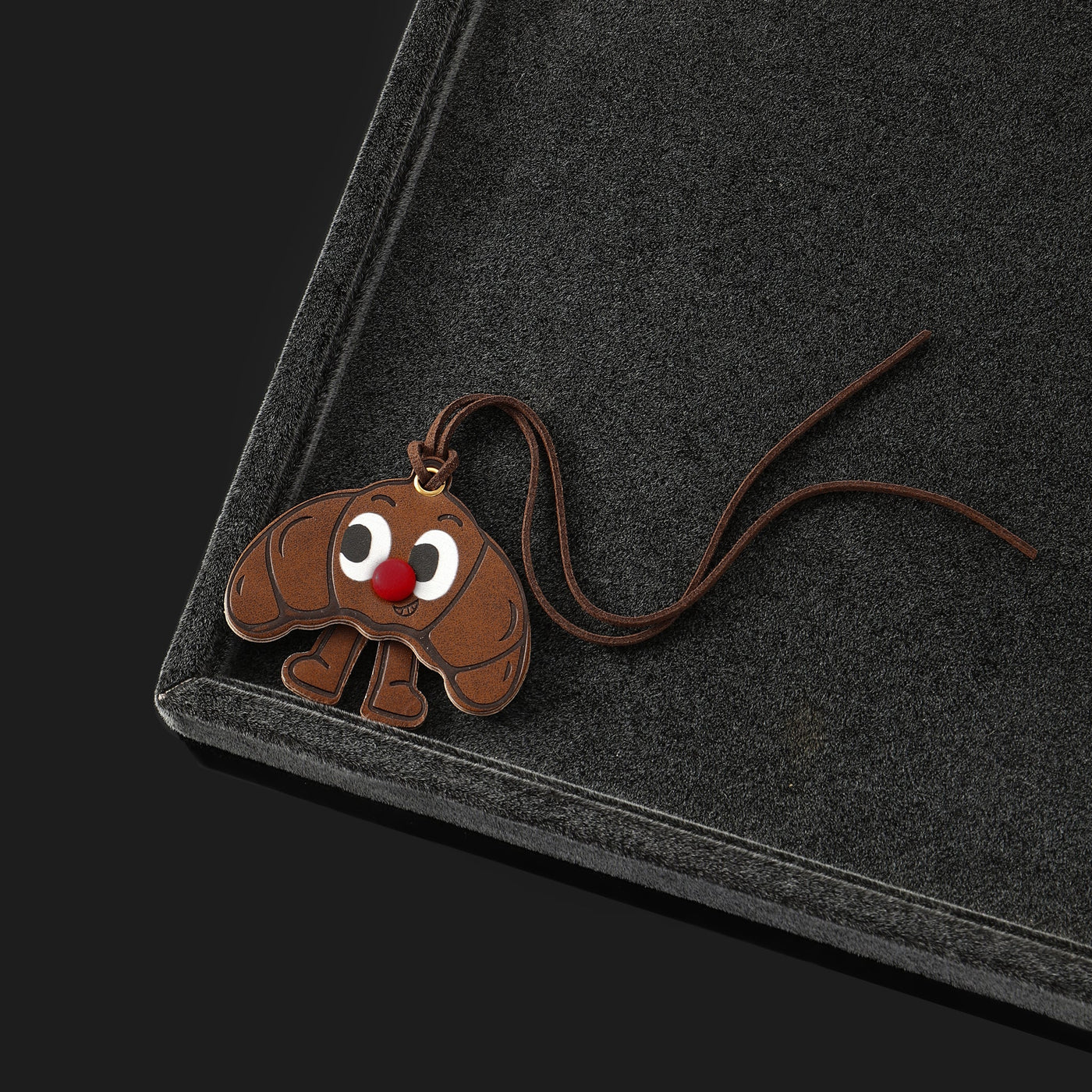 Cute Croissant Bag charm