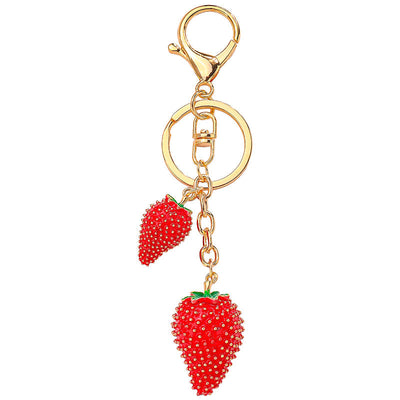 Strawberries Handbag & Purse Charm