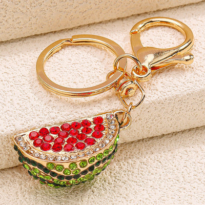 Watermelon Gold Bag Charm
