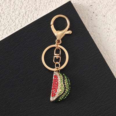 Watermelon Gold Bag Charm