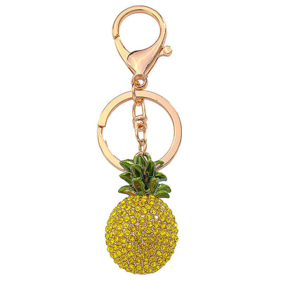 Piña Bag Charm-Golden