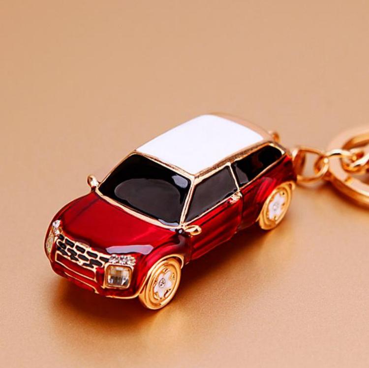 Luxury Red Car Bag Charm for Backpacks