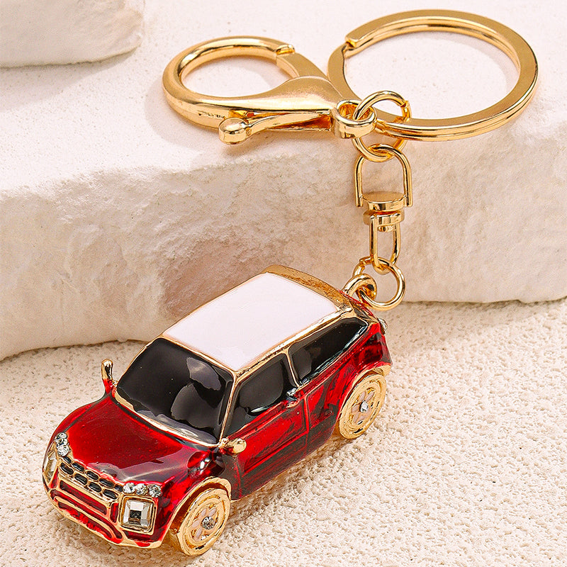Luxury Red Car Bag Charm for Backpacks