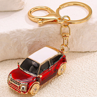 Luxury Red Car Bag Charm for Backpacks