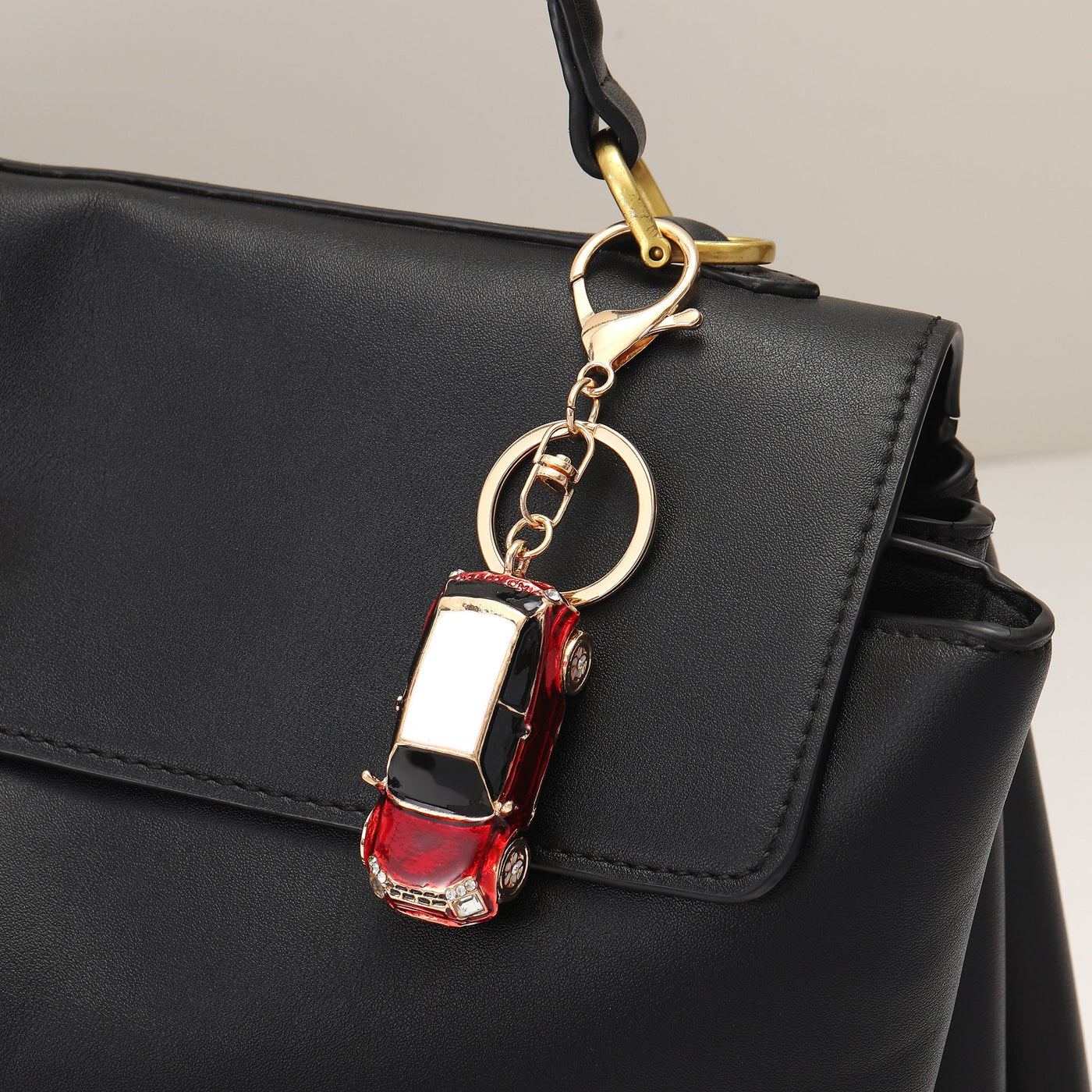 Luxury Red Car Bag Charm for Backpacks