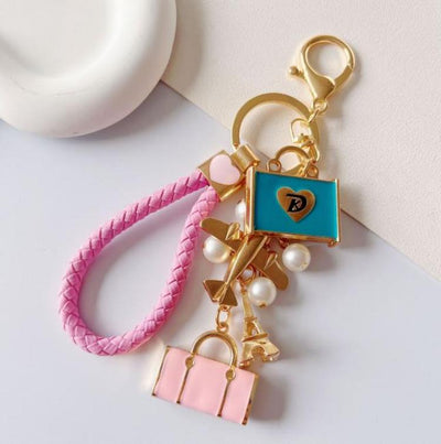 Travel-Themed Bag Charm