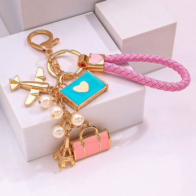 Travel-Themed Bag Charm