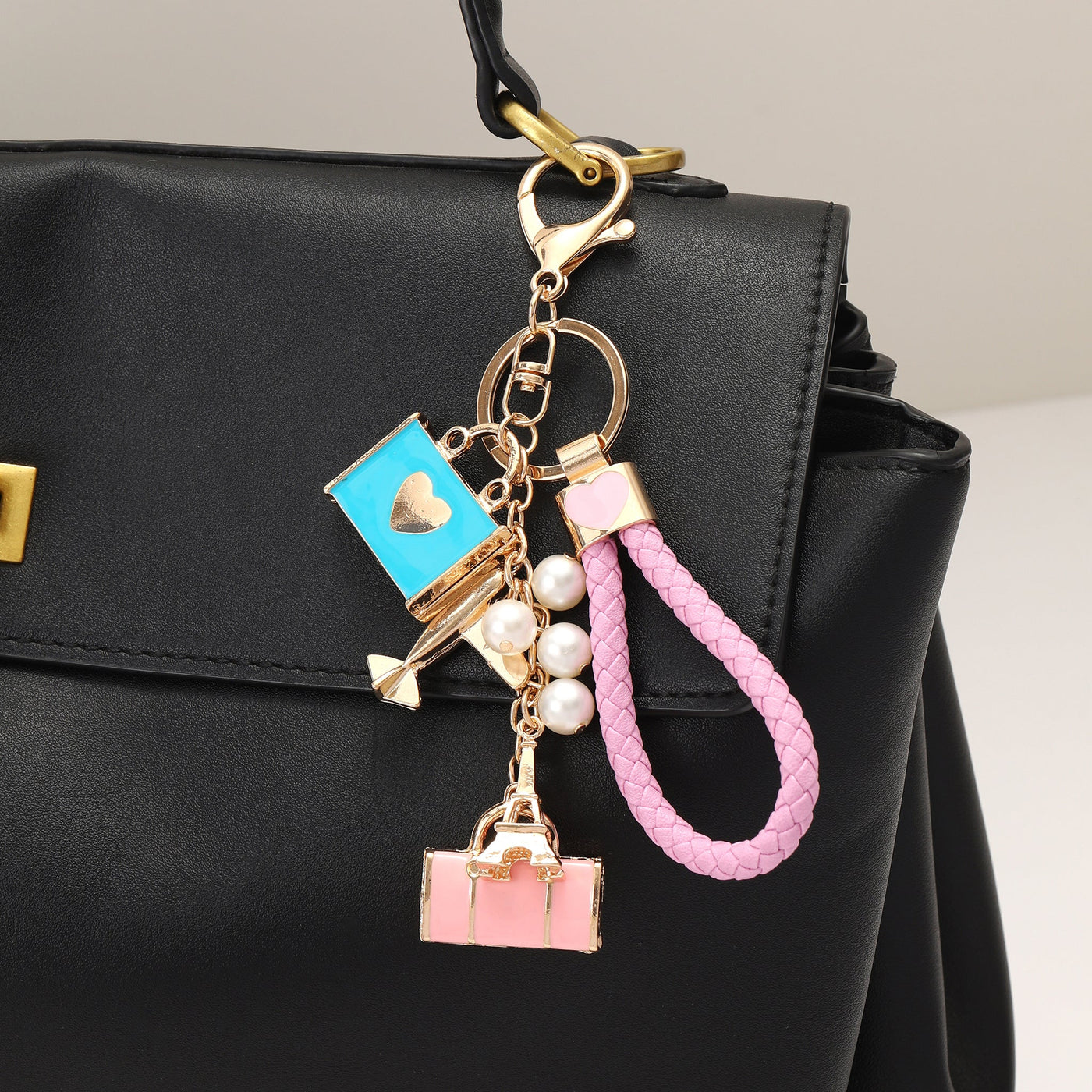 Travel-Themed Bag Charm