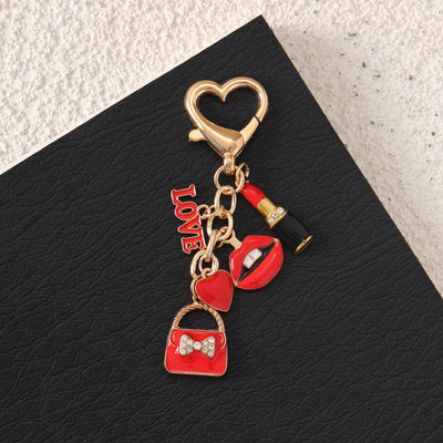 All Things Red Beauty Bag Charm